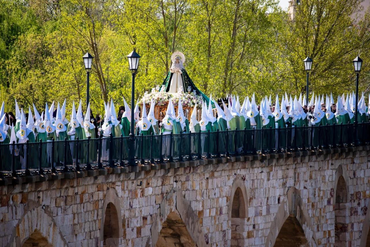 Ferienwohnung A Los Ojos Del Rio Duero Zamora Exterior foto